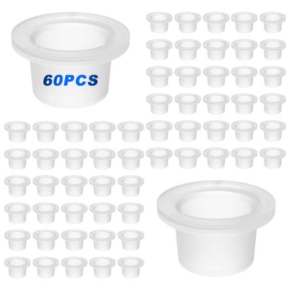 60Pcs Silicone Faucet Leak-Proof Sealing Gasket 1/2 Inch Leakproof Faucet Washer Plug Low and High Temperature Resistant for Pipe Valve,Faucet Sealing Gasket