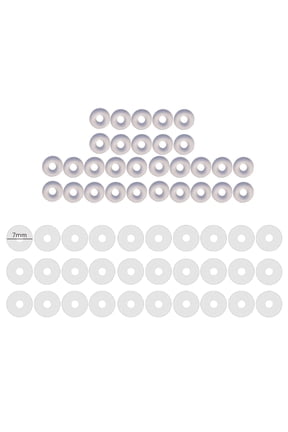 60Pcs Silicone Healing Non Pull Piercing Discs for Piercing Bump 3/5/7/9mm Clear Disc Pads Earlobe Support Patches