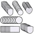 thumbnail image 1 of 60Pcs Sublimation Blanks Patches Fabric Iron-on Patch Blanks Repair Blank Patches for DIY Hats Shirts Shoes Supplies, 1 of 6