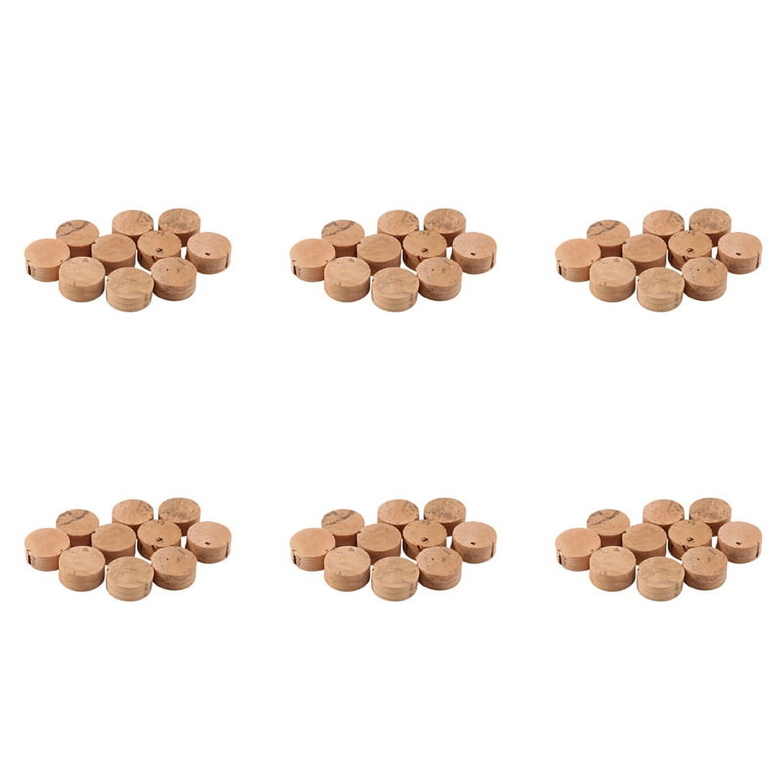 60Pcs Water Key Water Key Spit Valve Cork Pad for Trumpet Trombone