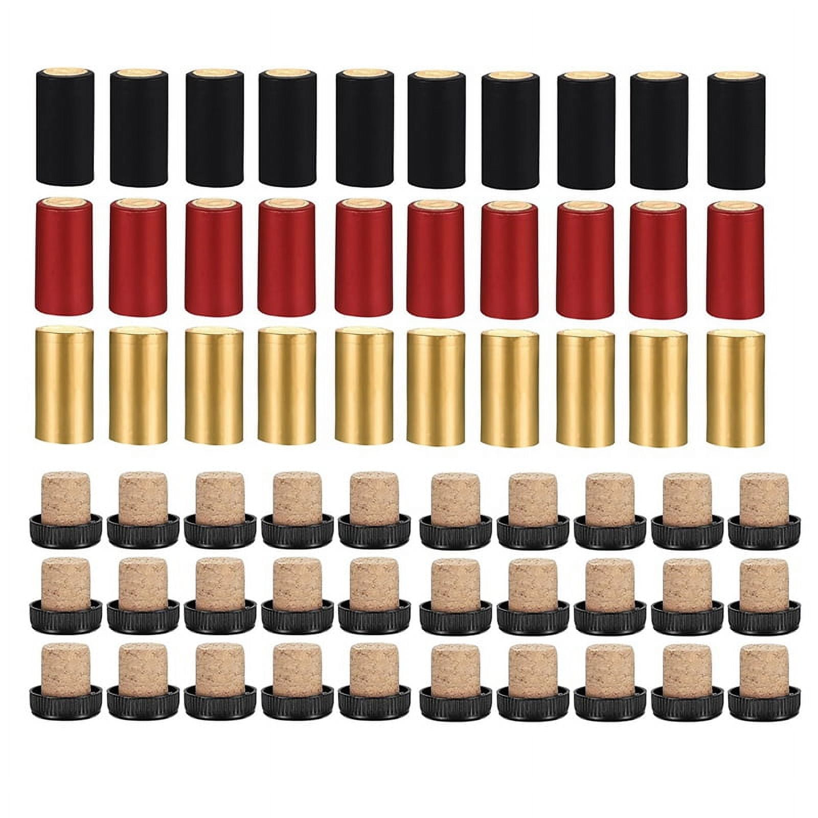 Wine Bottle Sealer, Cork Stoppers, PVC Heat Shrink Capsules, Airtight ...
