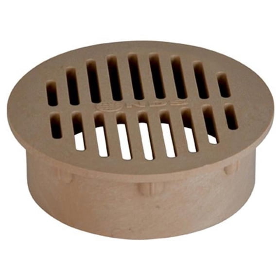 60S 6 in. Sand Round Structural Foam Polyolefin Grate