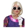 thumbnail image 1 of 60S Cutie Short Blonde Bob Womens Adult Go Go Dancer Costume Wig, 1 of 2