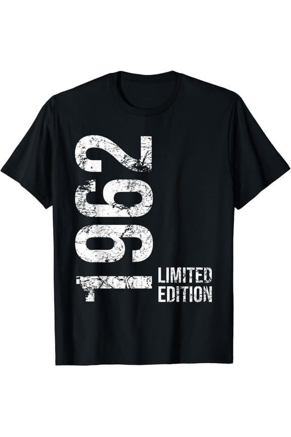 60Th Birthday 60 Years Man Woman Retro Vintage Birthday Gifts 1962 Gift T-Shirt Unisex S To 5XL