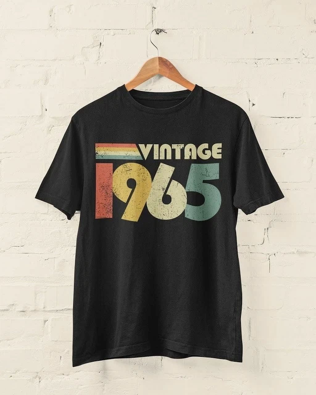 60Th Birthday Gifts 2025 Vintage 1965 T Shirt Retro Style Colours And — free download