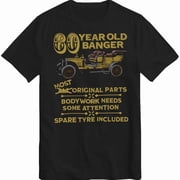 60Th Birthday T-Shirt Gift Old Banger 60 Years Old Born Vintage Car In 1965
