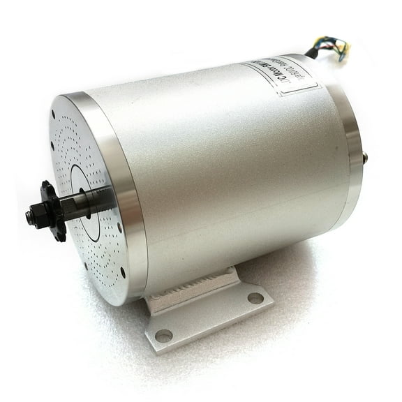 60V 2000W BLDC Brushless Motor Kit with Controller for Electric Scooter E Bike, 4300r/min, Low Noise