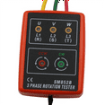 thumbnail image 1 of 60V-600V AC Three Phase Rotation Indicator Meter Phase Sequence Tester LED Buzzer with Portable Pouch, 1 of 8