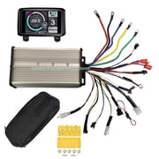 60V-72V 80A Sine Wave Dual Hall Controller+UKC1 TFT Color Screen Display for 3000W Ebike Kits