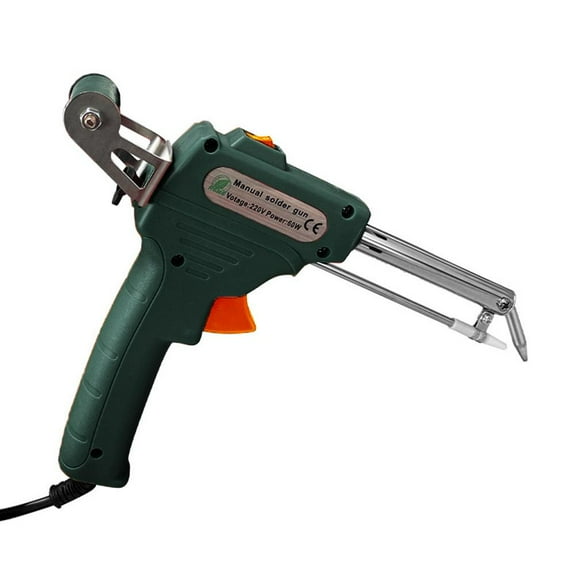 60W Automatic Tin Feed Soldering Iron, Internal Heat, One-Handed Operation, 110V/220V Electronic Tool
