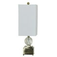thumbnail image 1 of 60W Caprice Table Lamp - Clear & Antique Brass,, 1 of 1