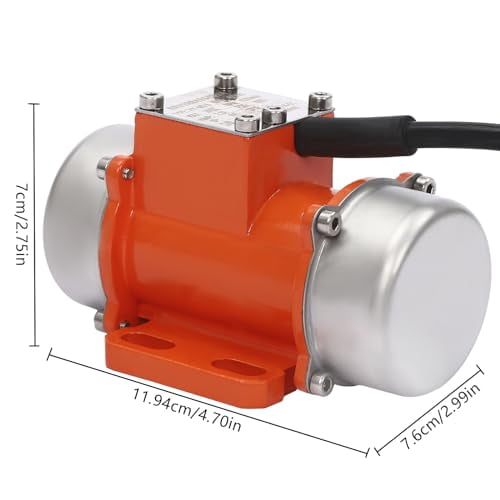 Moteur Vibrant électrique 24V 30W 4000 Tr/min - Pour Béton - Sans Balais IP65
