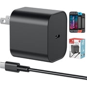 60W Fast Charger for NS Switch 2 - AC Adapter with 4.9FT Detachable Charging Cable,Support 4K TV Dock Mode,Accessories for Steam Deck & Most Type-C Devices[Replacement Charger for Switch 2]