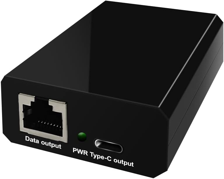 51W PoE Splitter 51W Gigabit PoE++ Splitter - Converts To 12V/24V DC ...