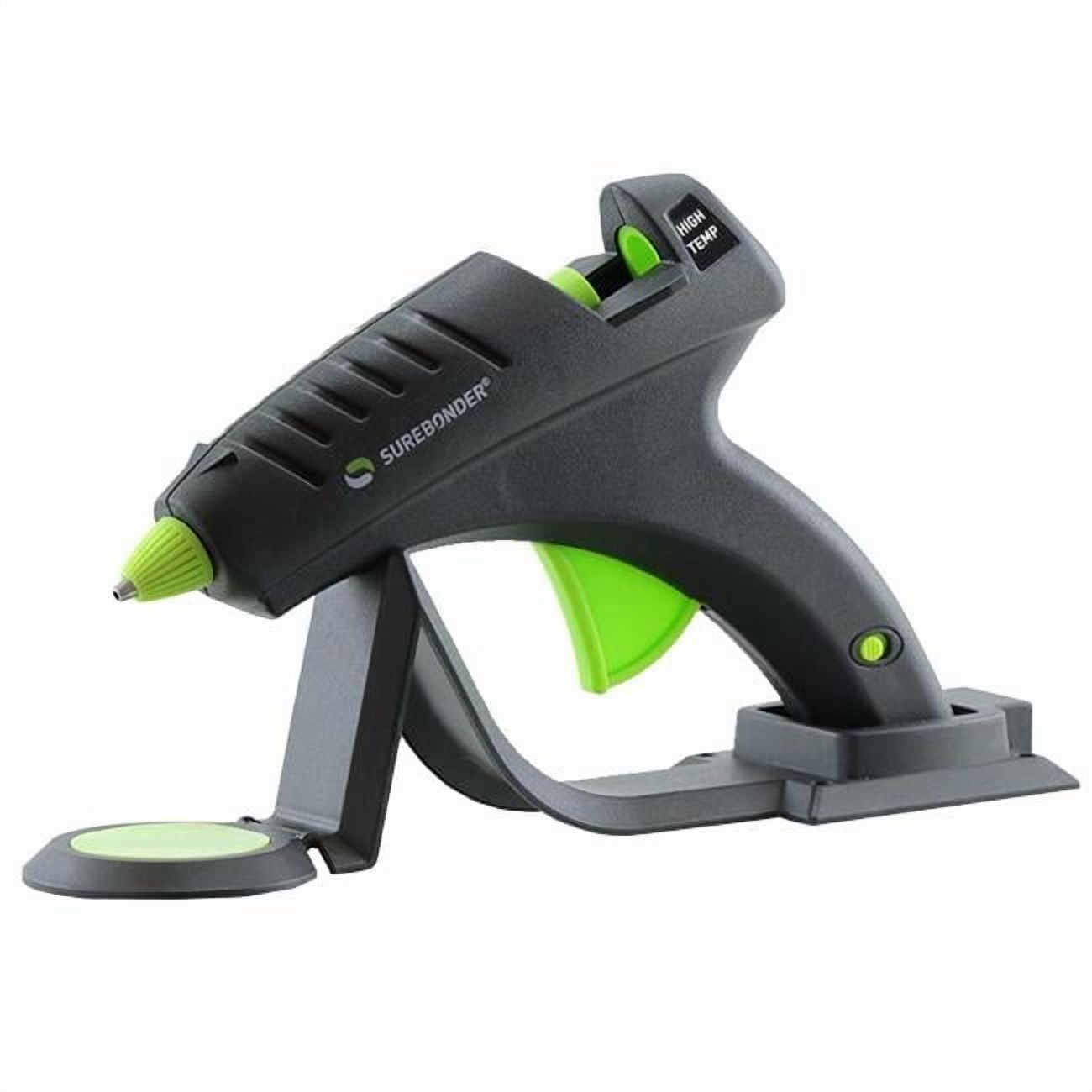 60W High Temperature Cordless Glue Gun, Black - 120 V