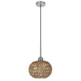 thumbnail image 1 of 60W Medan Roped Pendant Fixture, Burlap, 1 of 1