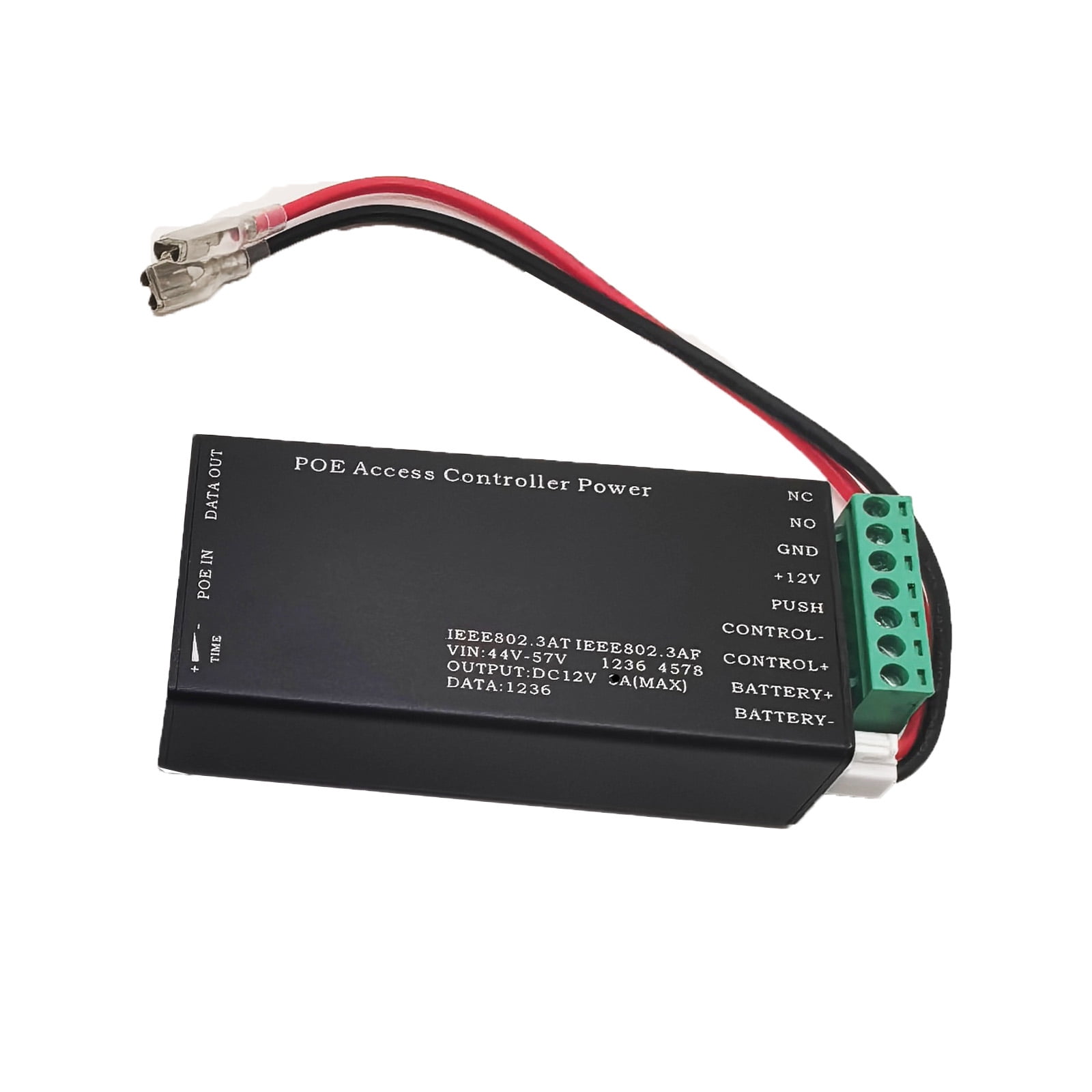 60W Metal Access Power Control 48V to 12V Door Access Control Power ...