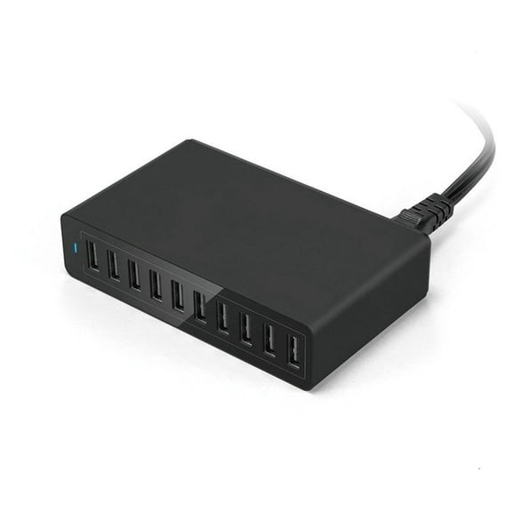 60W Multi USB Charger Station Fast Charging 10 Ports Charger 5V10A Quick Multiple Port Charger Station ,Fast Charging