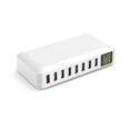thumbnail image 1 of 60W Multi USB Charger Station QC3.0 Fast Charger Charging With LED Display 8 Ports Multiple Port Charger For Cellphone,Tablet,and More ,Multi-Device Charger, 1 of 7