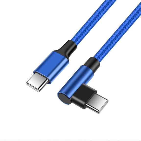 60W Power USB C Cable Nylon Braided for Phone Tablet Laptop 480Mbps