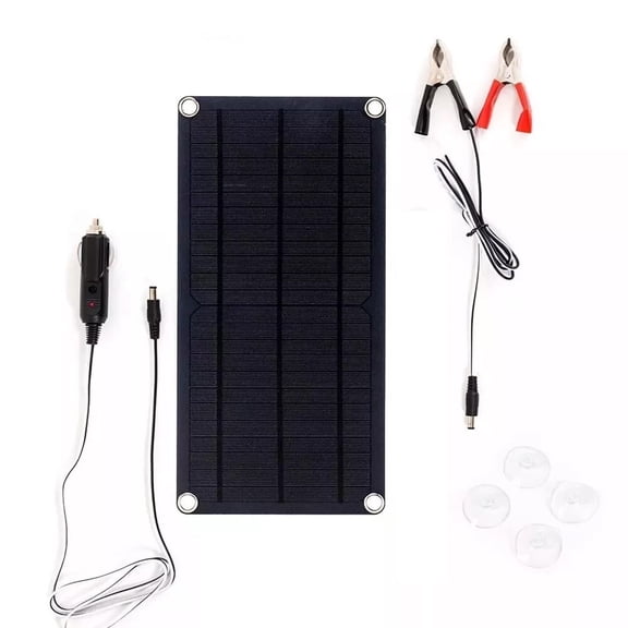 60W Solar Panel Kit 12V Trickle Battery Charger For Car Van Caravan Boat