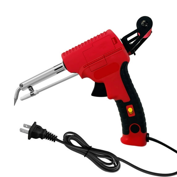 60W Soldering Gun with Solder Wire Feeder - Electricians Essential - Soldering Iron Thermostat Tool Kit for DIY Kits & Electronics - Handheld Welder Temperature Gun for Home Improvement