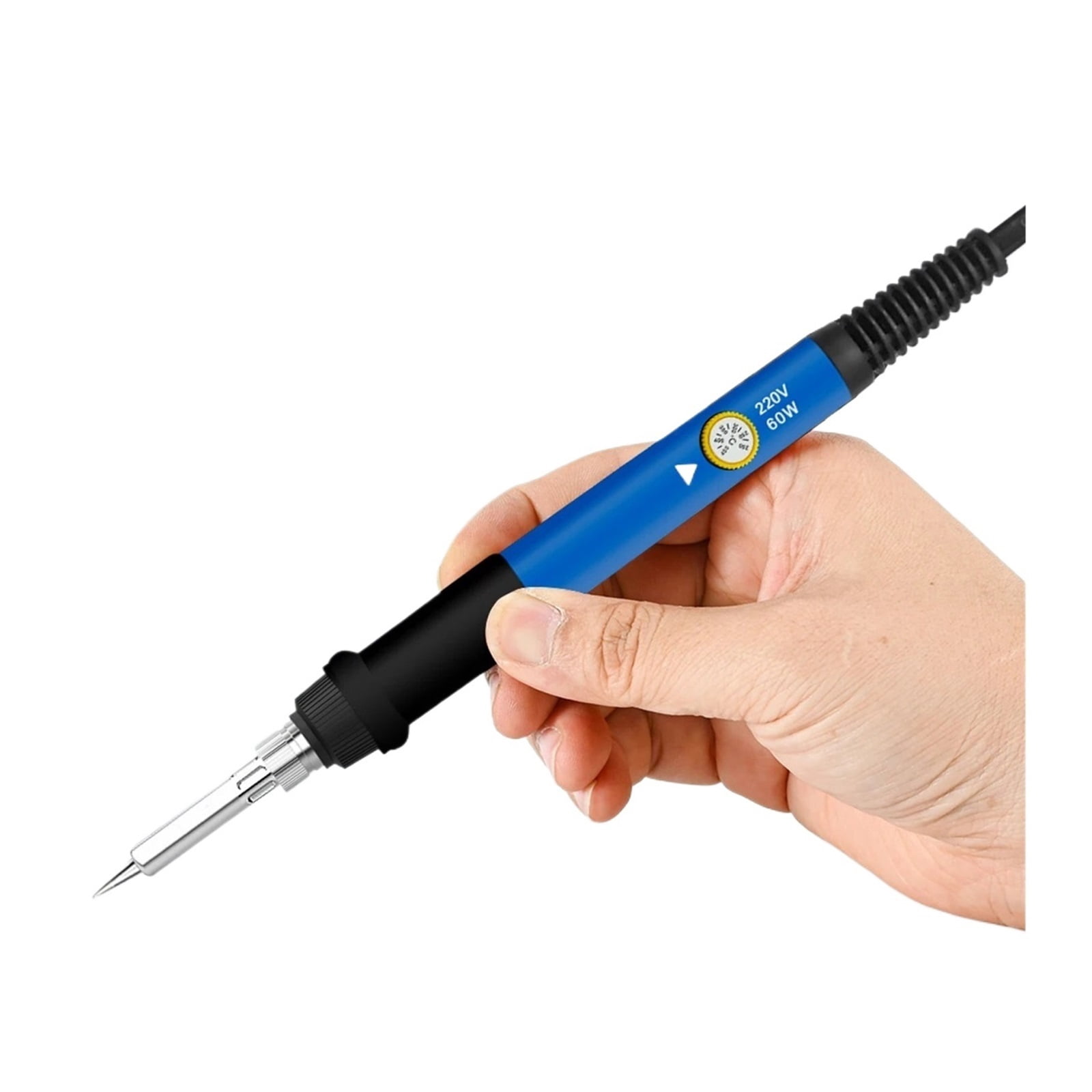60W Soldering Iron Adjustable Temperature Electric Solder Iron Rework Station Mini Handle Heat Pencil Welding Repair Tools ,Heat Dissipation Efficiently