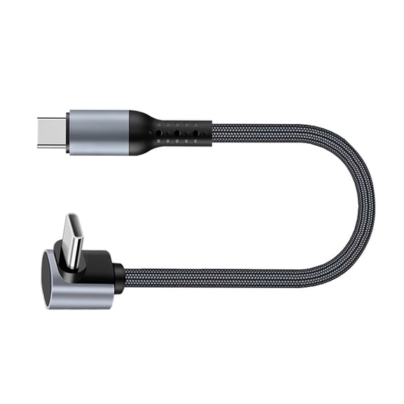60W USB C TypeC Charging and Data Cable PD60W 480Mbps Flat Nylon Cord for Home and Travel Use