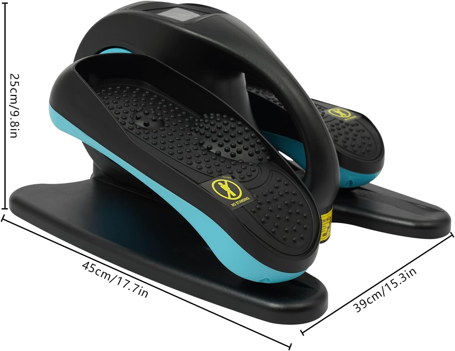 60W Under Desk Elliptical, Electric Seated Pedal Exerciser, Mini Foot ...