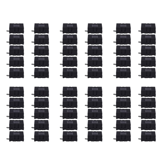 60X ANS-H Type Fuse Holder ANS-8 Safety Plate Base Car Automotive Fuse Box