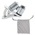60X Magnifying Glass LED Mini Portable Microscope Mobile Phone