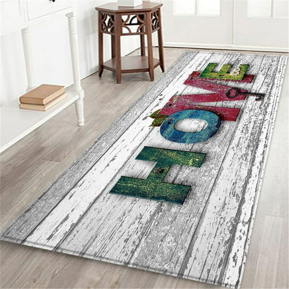 60X180 CM Carpet Hallway Doormat - Slip Carpet Absorb Water Kitchen Mat ...