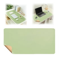 60X30 Table Mat,1X Table Mat,23.6 X11.8 In Extended Gaming Pad Desk Keyboard Mat Desk Writing Pad Desk Pad Protector for and Home Light Green