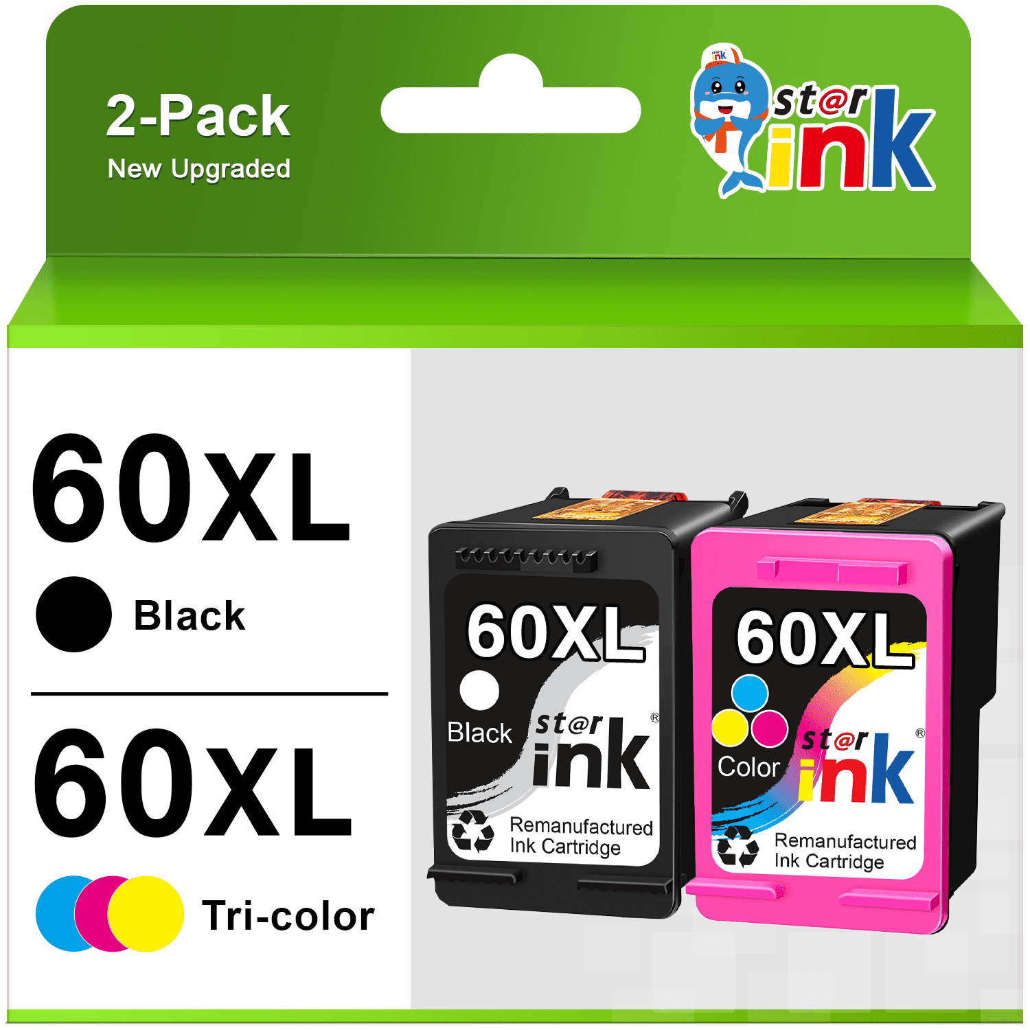 HP 302XL Black & Colour Ink Cartridge Bundle Pack