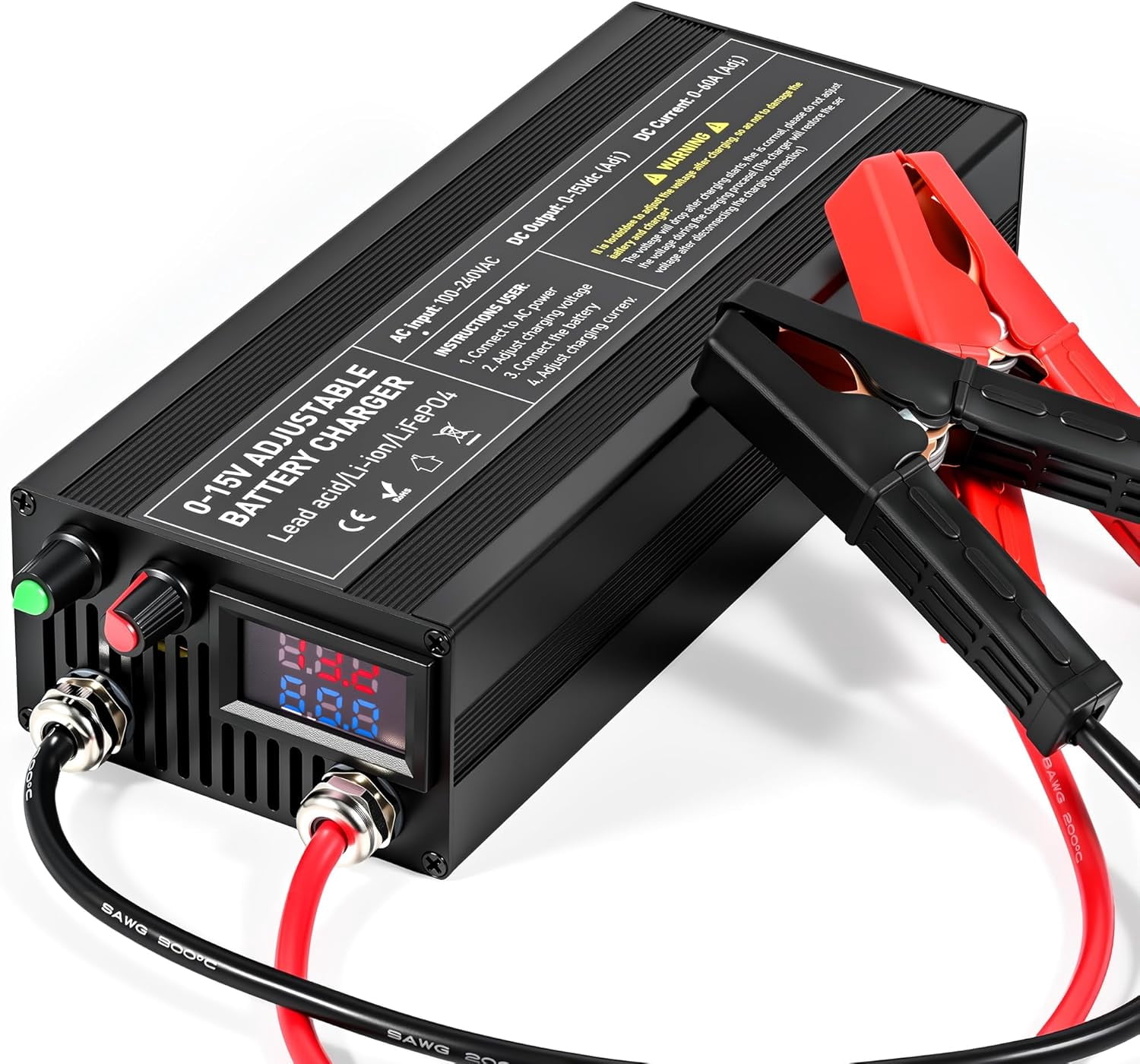 Chargeur USB CR425 Avec 2 Piles Rechargeables 3V - Portable Anti-Explosion Pour Pêche Et Éclairages Lumineux