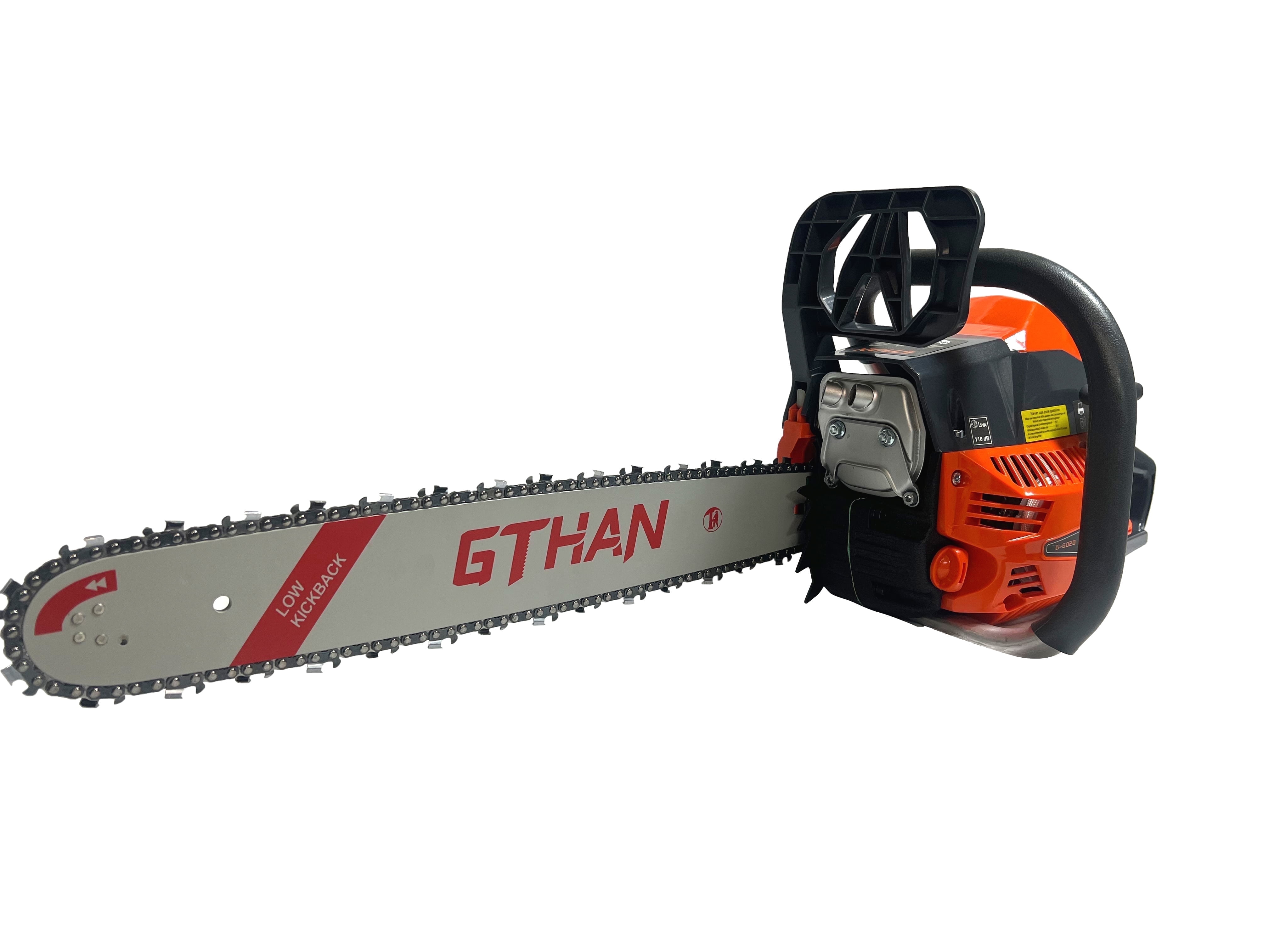 60cc Gas Chainsaws 20 Inch Bar Power Chain Saw Gas Powered Chainsaw 2 Stroke Handed Petrol Gasoline Chain Saws for Cutting Wood Outdoor Garden Farm Home Use