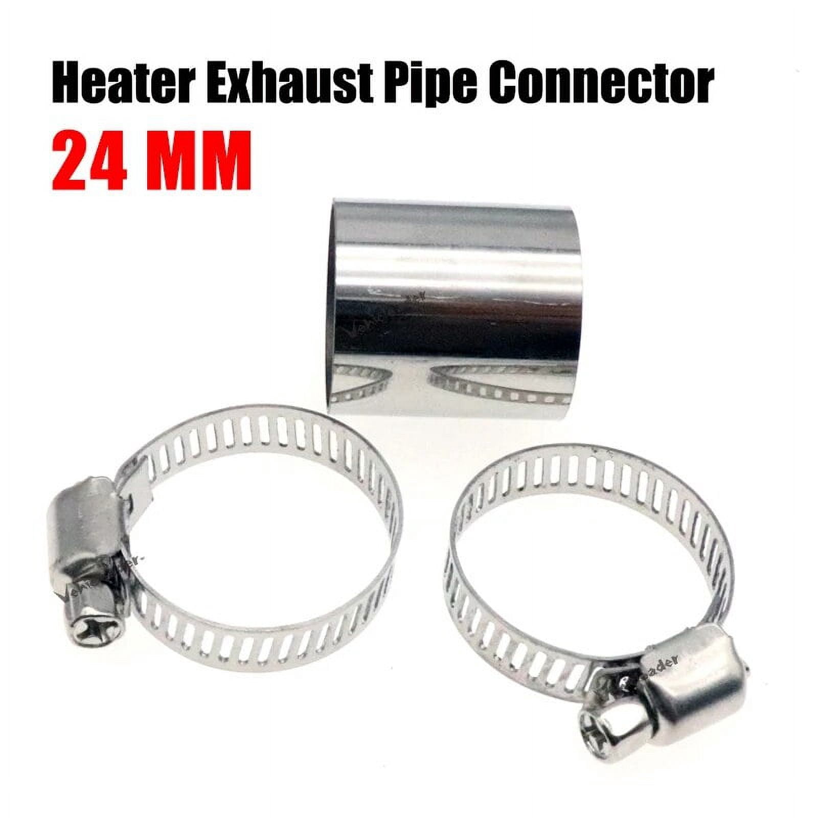 Diesel Heater Exhaust Kit - Stainless Steel Muffler & Pipe Extension (60/150/200cm) For Parking Air Heaters