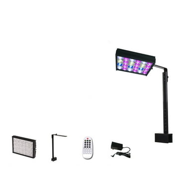 60cm-150cm WRGB LED Aquarium Light With Timer Powerful Fish Tank Light Aquariums Decor Lighting Fresh Planted Lights