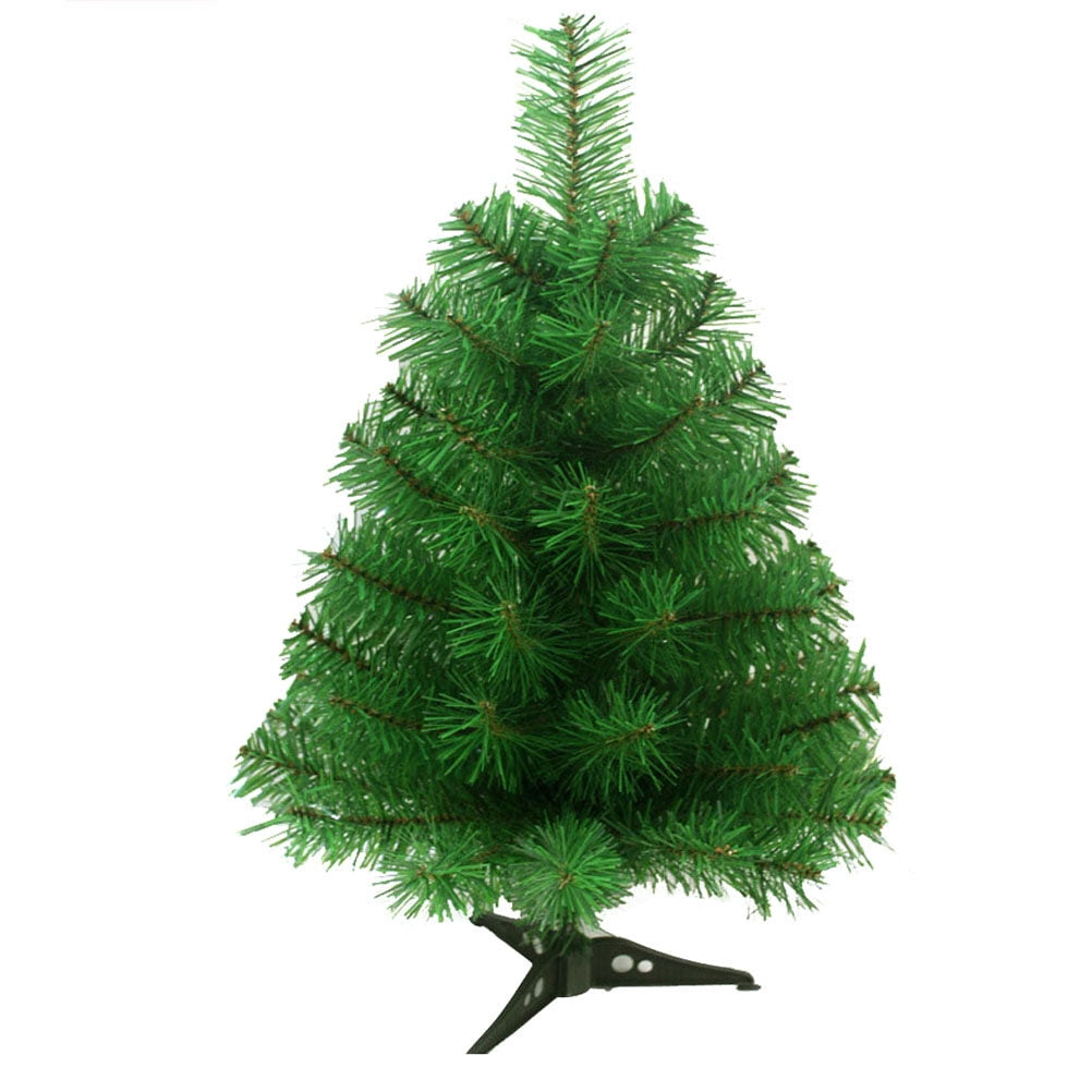 60cm Artificial Christmas Tree with Plastic Stand Holder Base for