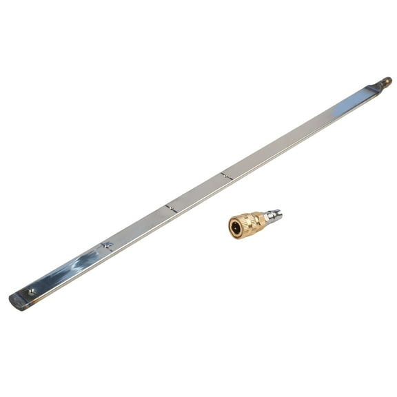 60cm Car Radiator Cleaning Tool with Steel Rod and Quick Connect for Water Tank Maintenance