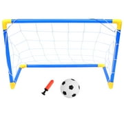 60cm Football Net Door Soccer Mesh Gate Outdoor Sports Net for Kids (Blue)