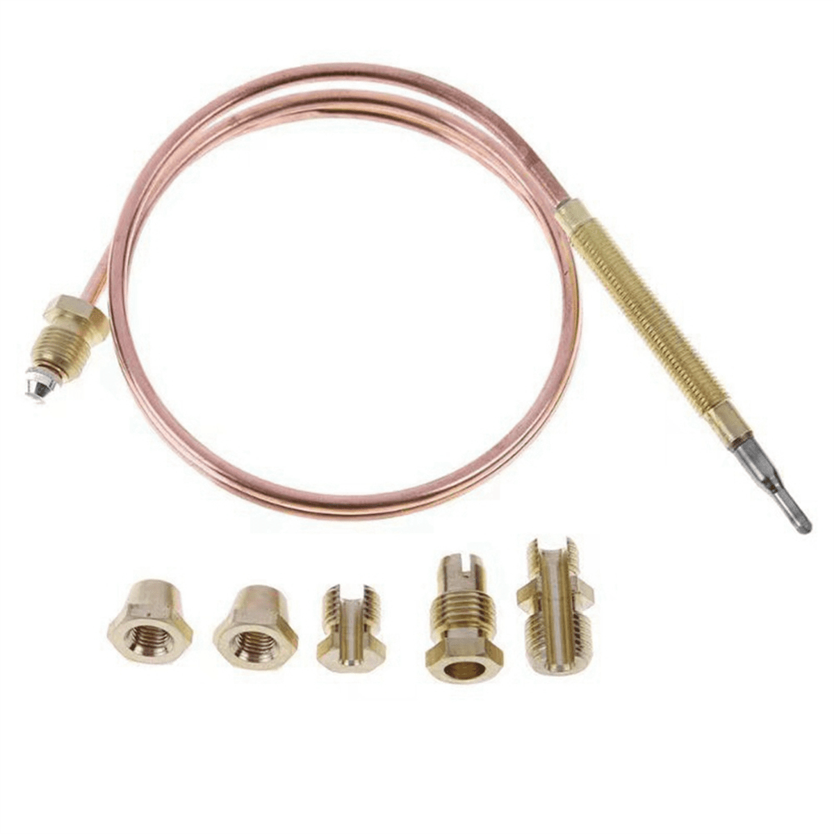 60cm Gas Stove Thermocouple Heater Part Burner Universal Fireplace