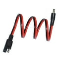 60cm Solar Panel to SAE 2Pin Power Cable with DC5.5mm Connection for