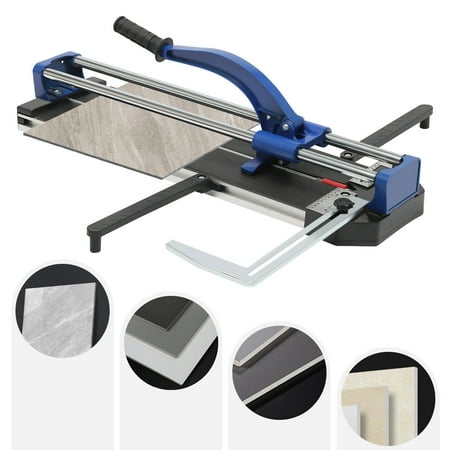 60cm Tile Cutter Manual Tile Cutter 23.6 Inch Ceramic Porcelain Cutting Machine Blue