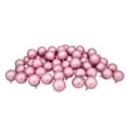 thumbnail image 1 of Northlight Shatterproof Matte Christmas Ball Ornaments 2.5" (60mm) - Bubblegum Pink - 60ct, 1 of 3