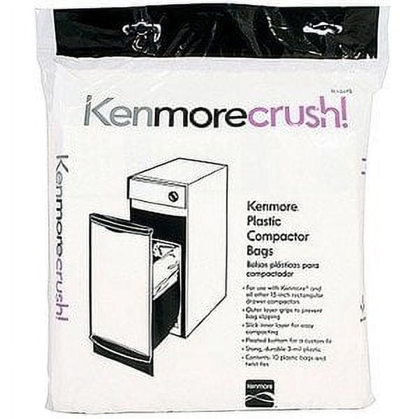 Vintage Sears Trash Compactor Bags 12 Pack. 9 X 17 X 16 For Kenmore 2213050