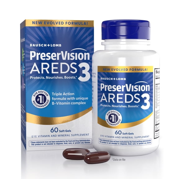 PreserVision AREDS 3 Softgels 60ct