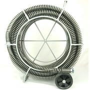 60ft BLUEROCK 1-1-4 الاقسام تنظيف استنزاف الأفعى كابل مجموعة يناسب RIDGID 62280 C11 أو نموذج SDS200/SDS200B/K1500 2 - 8 الاقسام أنابيب استنزاف آلات التنظيف