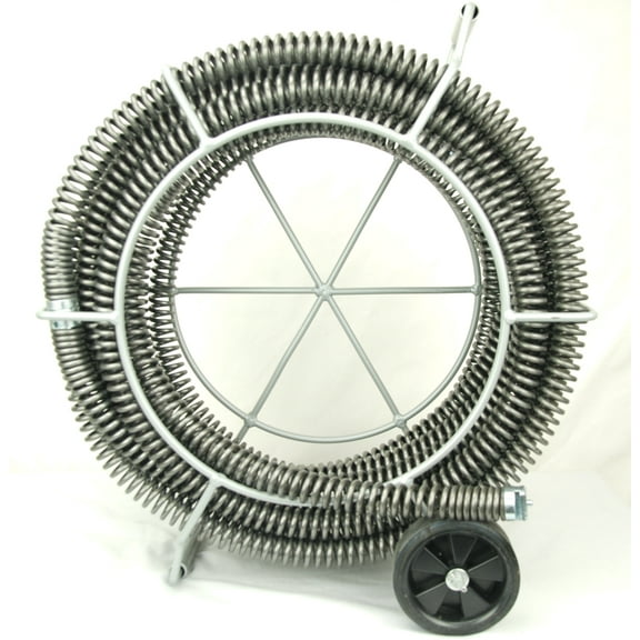 60ft BLUEROCK 1-1-4" Sectional Drain Cleaning Snake Cable Set Fits RIDGID 62280 C11 or Model SDS200/SDS200B/K1500 2" - 8" Sectional Pipe Drain Cleaning Machines