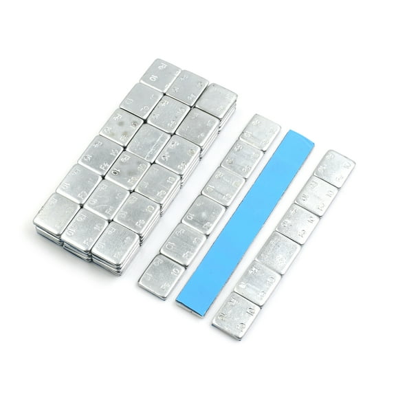 60g 2.1oz Adhesive Back Motorcycle Car Wheel Balance Weights Strips 136 x 19mm 15pcs